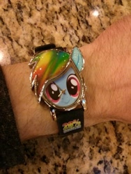 Size: 2448x3264 | Tagged: safe, rainbow dash, irl, merchandise, photo, watch, wristwatch
