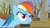 Size: 640x360 | Tagged: safe, derpibooru import, screencap, rainbow dash, pegasus, pony, tanks for the memories, meme, solo, youtube, youtube caption