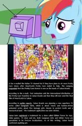 Size: 602x921 | Tagged: safe, rainbow dash, pegasus, pony, exploitable meme, meme, obligatory pony, precure, tv meme