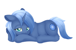 Size: 1024x685 | Tagged: safe, artist:dusthiel, oc, oc only, oc:paamayim nekudotayim, pony, floppy ears, lying down, prone, simple background, solo, transparent background