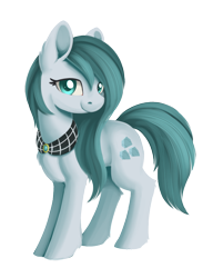 Size: 884x1153 | Tagged: safe, artist:dusthiel, cloudy quartz, earth pony, pony, female, looking at you, loose hair, mare, missing accessory, simple background, smiling, solo, transparent background