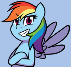 Size: 1280x1204 | Tagged: safe, artist:furrgroup, derpibooru import, rainbow dash, pegasus, pony, female, mare, simple background, solo