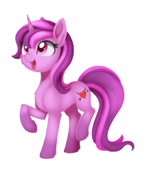 Size: 947x1107 | Tagged: safe, artist:dusthiel, oc, oc only, oc:lynn heart, pony, unicorn, female, happy, heart, mare, simple background, solo, transparent background