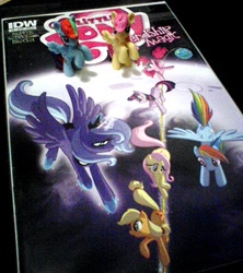 Size: 355x400 | Tagged: safe, artist:drpain, fluttershy, rainbow dash, blind bag, comic, irl, photo, toy