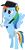 Size: 1500x3000 | Tagged: safe, artist:ghiacciocubo, rainbow dash, pegasus, pony, scout, solo, team fortress 2, valve