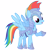 Size: 7000x7000 | Tagged: safe, artist:anxet, rainbow dash, pegasus, pony, absurd resolution, armor, clothes, crystal guard armor, helmet, shoes, simple background, solo, transparent background, vector