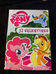 Size: 1936x2592 | Tagged: safe, derpibooru import, applejack, pinkie pie, rainbow dash, earth pony, pegasus, pony, hearts and hooves day cards, merchandise