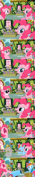 Size: 500x2500 | Tagged: safe, derpibooru import, pinkie pie, rainbow dash, earth pony, pegasus, pony, comic, female, mare, party cannon