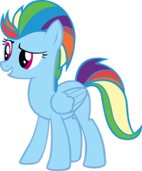 Size: 816x980 | Tagged: safe, artist:blah23z, derpibooru import, edit, lightning dust, rainbow dash, palette swap, recolor, simple background, solo, transparent background, vector