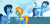 Size: 1024x482 | Tagged: safe, artist:ojos-color-bosque, rainbow dash, soarin', spitfire, wave chill, pegasus, pony, female, male, sad, shipping, soarindash, straight, wonderbolts