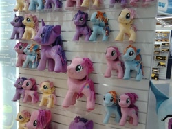 Size: 1600x1200 | Tagged: safe, derpibooru import, fluttershy, pinkie pie, rainbow dash, twilight sparkle, funrise, irl, photo, plushie