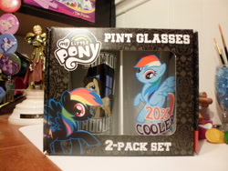 Size: 3648x2736 | Tagged: safe, doctor whooves, rainbow dash, pegasus, pony, gilgamesh, glasses, merchandise