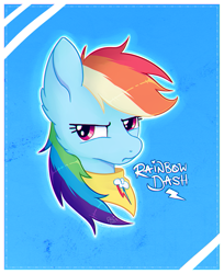 Size: 735x900 | Tagged: safe, artist:falldust, derpibooru import, rainbow dash, pegasus, pony, neckerchief, solo