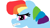 Size: 2560x1440 | Tagged: safe, rainbow dash, pegasus, pony, 1000 hours in ms paint, ms paint, profile, simple background, solo