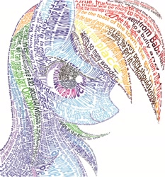 Size: 3476x3730 | Tagged: safe, artist:headhunter100060, rainbow dash, solo, typography, wall of text