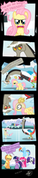 Size: 1024x4701 | Tagged: safe, artist:mafon, derpibooru import, applejack, discord, fluttershy, pinkie pie, rainbow dash, rarity, twilight sparkle, earth pony, pegasus, pony, unicorn, bad end, comic, discorded, flutterbitch