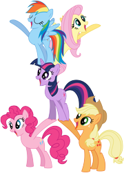 Size: 9000x12484 | Tagged: safe, artist:kysss90, derpibooru import, applejack, fluttershy, pinkie pie, rainbow dash, twilight sparkle, earth pony, pegasus, pony, absurd resolution