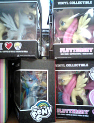 Size: 410x537 | Tagged: safe, derpy hooves, fluttershy, rainbow dash, pegasus, pony, female, funko, mare, toy, vinyl figures
