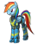 Size: 300x344 | Tagged: artist needed, safe, derpibooru import, rainbow dash, pegasus, pony, armor, halo (series), halo 4, simple background, solo, transparent background, wonderbolts