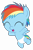 Size: 3000x4562 | Tagged: safe, artist:sollace, derpibooru import, rainbow dash, pegasus, pony, baby, baby dash, baby pony, cute, dashabetes, diaper, filly, filly rainbow dash, flying, foal, open mouth, simple background, solo, transparent background, vector, yay, young, younger