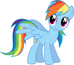 Size: 7000x6129 | Tagged: safe, artist:vulthuryol00, derpibooru import, rainbow dash, pegasus, pony, boast busters, .svg available, absurd resolution, simple background, solo, spread wings, transparent background, vector