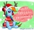 Size: 900x800 | Tagged: safe, artist:bravelyart, rainbow dash, pegasus, pony, clothes, hat, red nose, reindeer antlers, rudolph dash, santa hat, solo, sweater