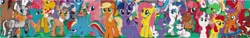 Size: 12812x1927 | Tagged: safe, artist:rphb, derpibooru import, angel bunny, apple bloom, applejack, berry punch, berryshine, big macintosh, carrot cake, cheerilee, cup cake, doctor whooves, fluttershy, granny smith, gummy, madame leflour, mayor mare, minuette, mr. turnip, opalescence, photo finish, pinkie pie, rainbow dash, rainbowshine, rocky, roseluck, sapphire shores, scootaloo, sir lintsalot, spike, sweetie belle, twilight sparkle, winona, zecora, cockatrice, dragon, earth pony, pegasus, pony, zebra, cutie mark crusaders, male, perler beads, scooter, stallion, wip