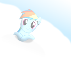 Size: 2013x1649 | Tagged: safe, artist:ponieswithcarsrule, artist:vladimirmacholzraum, derpibooru import, rainbow dash, pegasus, pony, cloud, cute, dashabetes, female, happy, hooves, mare, simple background, smiling, solo, vector, white background