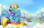 Size: 5100x3300 | Tagged: safe, artist:grennadder, derpibooru import, rainbow dash, pegasus, pony, absurd resolution, cloud, scenery, sitting, smiling, solo, spread wings