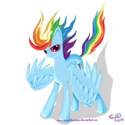 Size: 894x894 | Tagged: safe, artist:ponyofdarkness, rainbow dash, pegasus, pony, female, mare, simple background, solo, transparent background