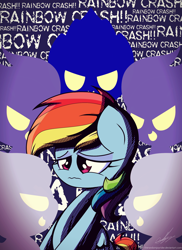 Size: 1600x2200 | Tagged: safe, artist:therandomjoyrider, derpibooru import, rainbow dash, pegasus, pony, newbie dash, abuse, bad end, dashabuse, rainbow crash, sad, wonderbolts