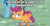 Size: 546x285 | Tagged: safe, derpibooru import, edit, edited screencap, screencap, rainbow dash, scootaloo, pegasus, pony, newbie dash, derp, discovery family logo, exploitable meme, i didn't listen, image macro, meme, scootaderp, scootobsession