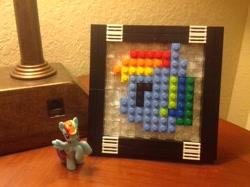 Size: 2592x1936 | Tagged: safe, artist:jasper77wang, rainbow dash, blind bag, irl, lego, photo, toy