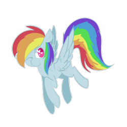 Size: 1000x1000 | Tagged: safe, artist:pegacornss, rainbow dash, pegasus, pony, female, mare, simple background, solo, transparent background