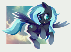 Size: 1000x733 | Tagged: safe, artist:lightning-stars, oc, oc only, pony, solo