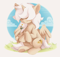 Size: 880x836 | Tagged: safe, artist:lightning-stars, oc, oc only, flower, solo