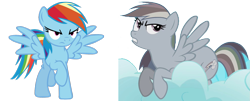 Size: 1485x600 | Tagged: safe, derpibooru import, screencap, rainbow dash, pegasus, pony, discorded, solo