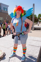 Size: 3684x5520 | Tagged: safe, rainbow dash, human, cosplay, irl, irl human, photo