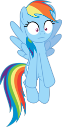 Size: 3500x7097 | Tagged: safe, artist:the-crusius, rainbow dash, pegasus, pony, rarity takes manehattan, simple background, solo, transparent background, vector