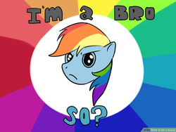 Size: 900x675 | Tagged: safe, derpibooru import, rainbow dash, pegasus, pony, blue coat, female, mare, multicolored mane, wikihow