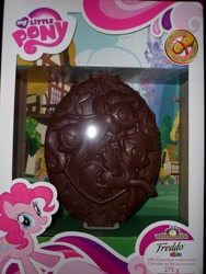 Size: 3456x4608 | Tagged: safe, derpibooru import, fluttershy, pinkie pie, rainbow dash, earth pony, pegasus, pony, chocolate, merchandise