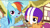 Size: 1024x576 | Tagged: safe, derpibooru import, edit, edited screencap, screencap, rainbow dash, scootaloo, pegasus, pony, newbie dash, derp, paint, wat