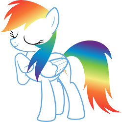 Size: 6000x6029 | Tagged: safe, artist:givralix, rainbow dash, pegasus, pony, flight to the finish, absurd resolution, proud, simple background, solo, transparent background