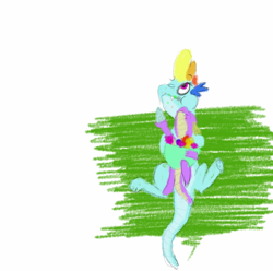 Size: 900x894 | Tagged: safe, artist:steadfast hoof, derpibooru import, rainbow dash, spike, dragon, dragonified, female, male, rainbowspike, shipping, species swap, straight