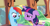 Size: 1152x607 | Tagged: safe, screencap, rainbow dash, twilight sparkle, twilight sparkle (alicorn), alicorn, pegasus, pony, rainbow falls, female, mare, meme, youtube caption