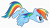 Size: 10741x6000 | Tagged: safe, artist:byteslice, rainbow dash, pegasus, pony, rainbow falls, .svg available, absurd resolution, simple background, solo, transparent background, vector