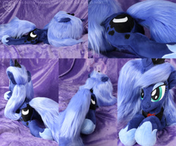 Size: 2000x1667 | Tagged: safe, artist:nakedskull, princess luna, pony, butt, irl, photo, plot, plushie, solo