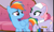 Size: 2251x1335 | Tagged: safe, derpibooru import, screencap, lavender essence, rainbow dash, pegasus, pony, applejack's "day" off, discovery family logo