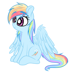 Size: 3856x3856 | Tagged: safe, artist:pastelflakes, rainbow dash, pegasus, pony, female, mare, simple background, solo, transparent background