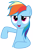 Size: 7000x10700 | Tagged: safe, artist:tardifice, derpibooru import, rainbow dash, pegasus, pony, the saddle row review, absurd resolution, open mouth, photoshop, simple background, solo, transparent background, vector